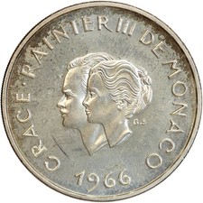 10 Francs Grace et Rainier III
