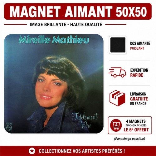 Magnet mireille mathieu - magnet,