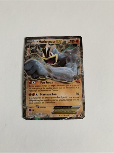 Carte pokémon mackogneur - carte, ex