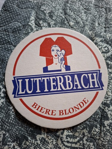 Sous bock bière - bière, lutterbach