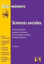 Sciences sociales de Dollo, Christine, Gervasoni, Jacques | Livre | état bon
