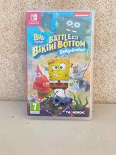 ---NINTENDO SWITCH BOB L'ÉPONGE BATTLE FOR BIKINI BOTTOM PAL---