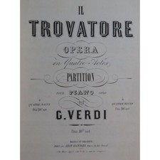 VERDI Giuseppe Il Trovatore