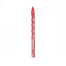 Jeu de 5 forets carbure 6mm à 12mm pour bois métal carreaux de verre briques