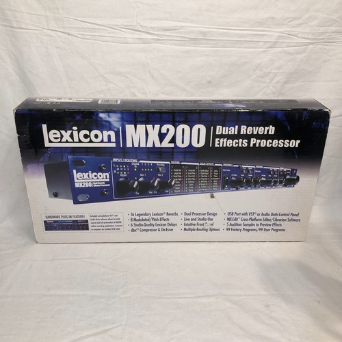 Lexicon mx200 dual - dual, hall