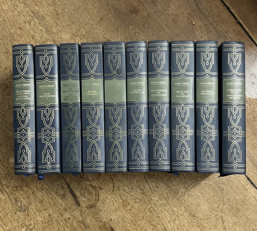 Lot livres jules verne - de, 10