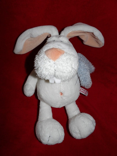 Doudou peluche lapin - lapin, nici