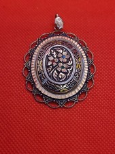 Bijoux Pendentif Damascène