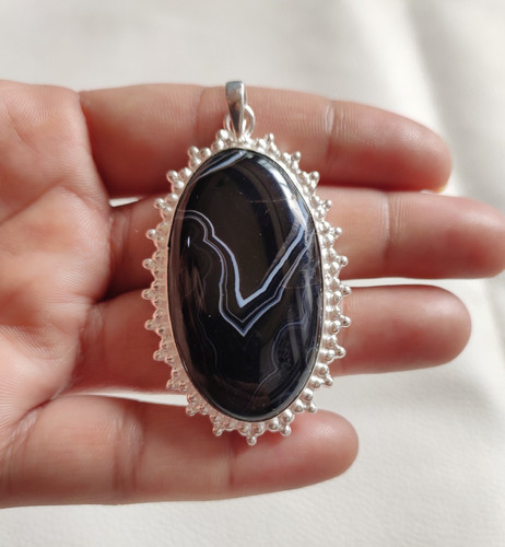 Beau pendentif agate - beau,