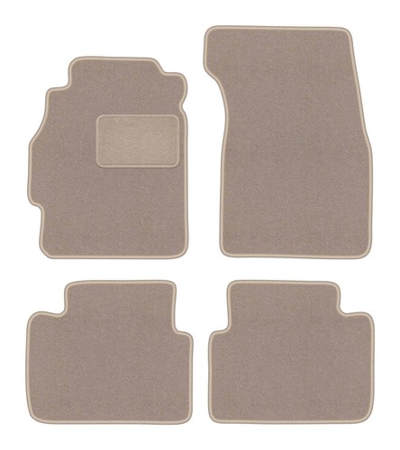 Tapis sol velours beige - tapis,