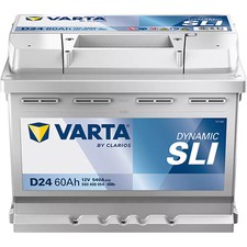 Batterie de voiture VARTA 60Ah/540A  CITROËN C3 1.4 HDi