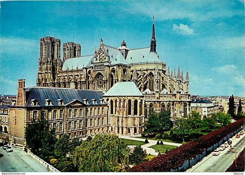 Carte postale reims - postale,