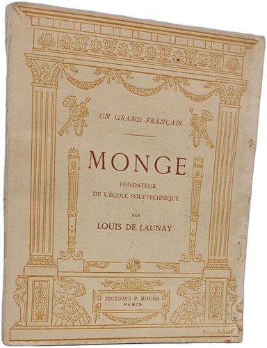 Monge fondateur école - monge, de