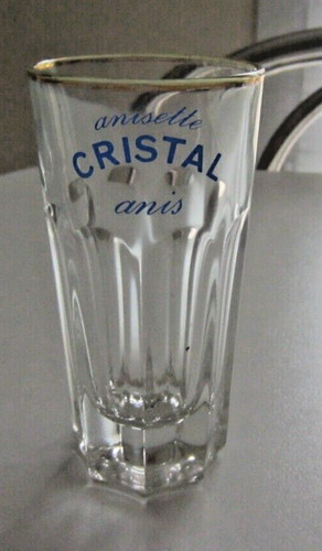 Ancien verre pastis anisette - ancien,
