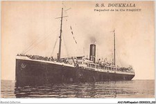 AHJP6-0637 - DOUKKALA - PAQUEBOT DE LA CIE PAQUET