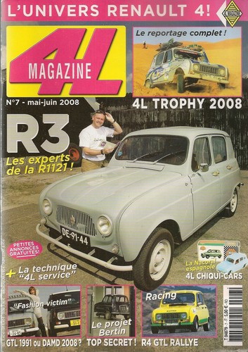 Magazine renault 3 1962 - 7,