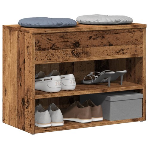 Banc chaussures vieux bois - à,