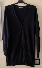 Gilet mi-long noir Taille M Ici&Maintenant