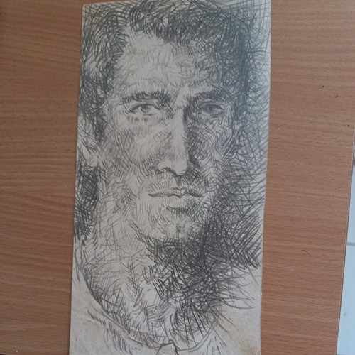 Dessin portrait homme x - dessin,