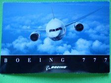 BOEING 777  PROTOTYPE   / CARTE BOEING