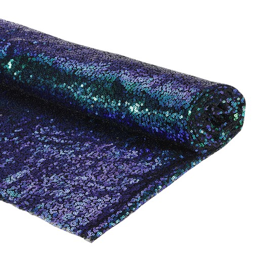 Sequin tissu bleu yards - tissu,