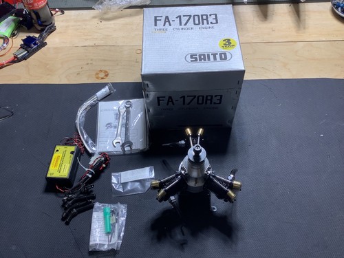 Saito 170r3 radial - saito, fa-170r3