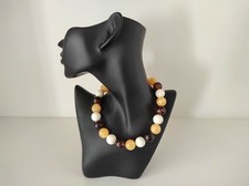Beau collier authentique vintage – Ambre naturelle ? Bakélite ?