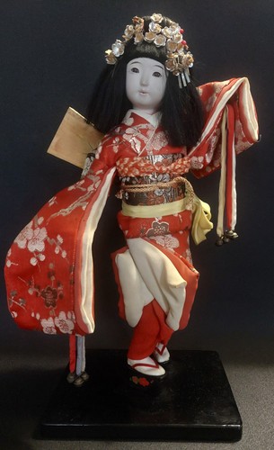 Poupée japonaise vintage - poupée,