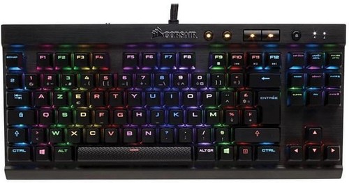 Clavier corsair k65 lux - lux, rgb