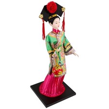  Figurine traditionnelle de poupée à collection chinois rétractable Figurine