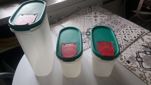 Tupperware lot boîtes - lot, 3