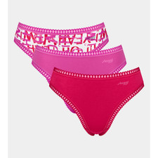 SLOGGI LOT DE 3 CULOTTES ECHANCREE MODELE GO CRUSH REF 10219672