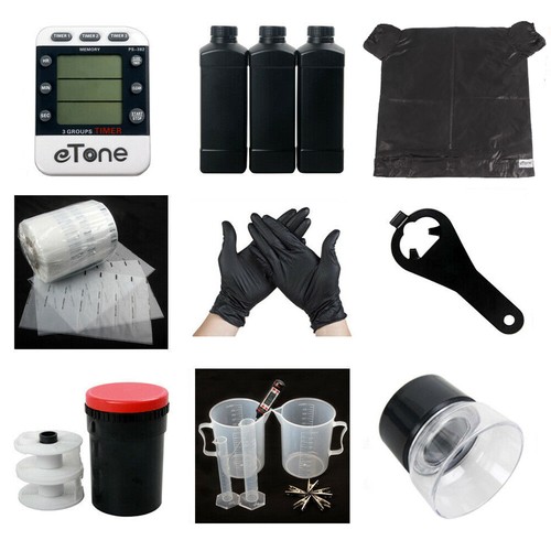 Darkroom film processing kit - darkroom,