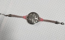 Bracelet " GAS "  plaque ronde