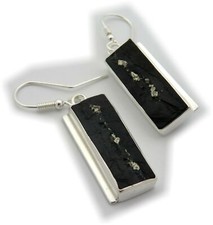 Neuf Boucle D'Oreille Pyrite