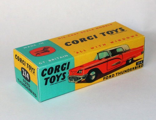 Corgi toys boîte box repro