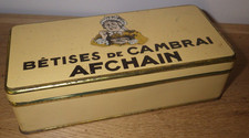 Ancienne Boîte Métallique Vintage – Bêtises de Cambrai AFCHAIN