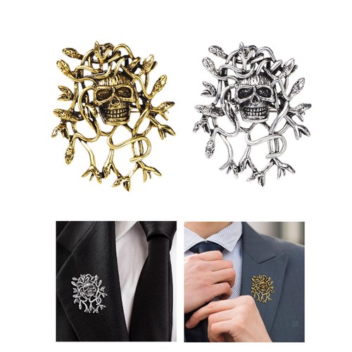 Broche forme tête de - broche,
