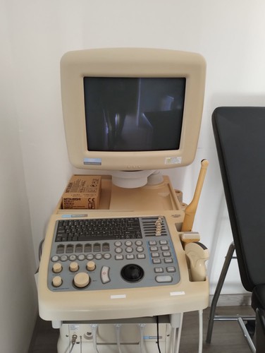 Echographe avec chariot - echographe,
