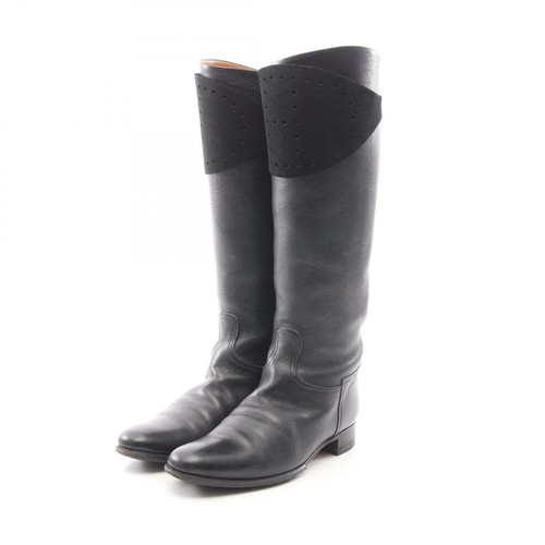 Bottes hermes evelyne cuir - hermes,