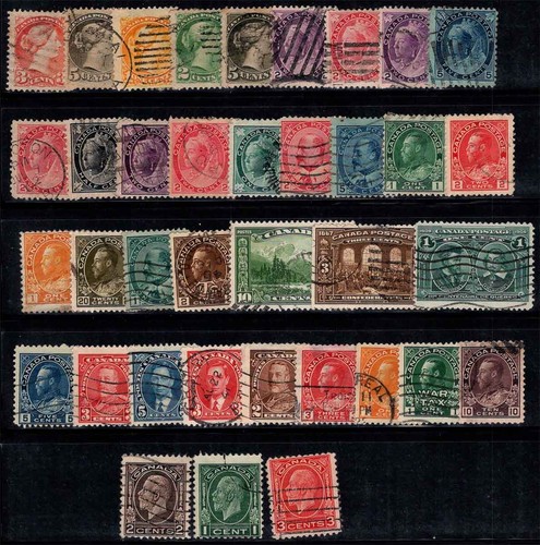 Canada 1870 1930 oblitéré - 1870-1930,