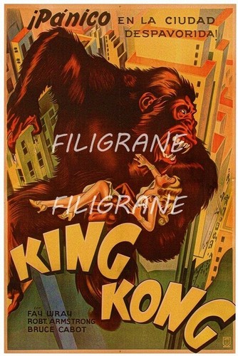 King kong film rjpd poster - king,