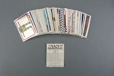 Images PANINI, MASK, KENNER PARKER TOUS 1986, au détail.