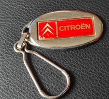 PORTE-CLÉS ANCIEN ♣ PUBLICITAIRE  ♣  CITROËN   ♣ NOISEAU ♣ Key Chains-钥匙圈