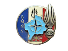 INSIGNE INFANTERIE LE 92° RI BMNN LA BCS OPEX TRIDENT BOSNIE