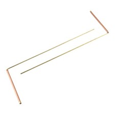 Baguettes divinatoires professionnelles en laiton pour radiesthésie améliorée