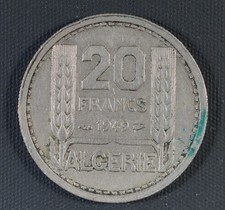 piece de 20 francs algerie1949
