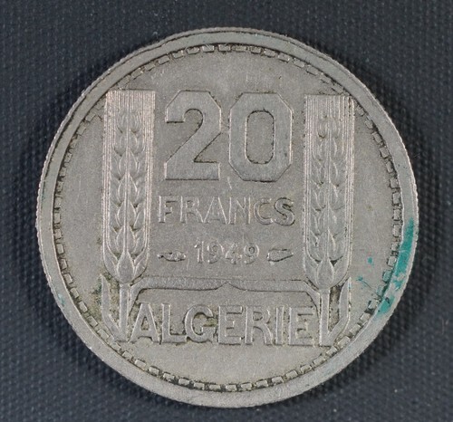 Piece francs algerie1949 - de,