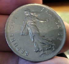 France - 5 francs semeuse 1972