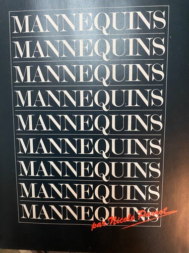 Ancien livre mannequin nicole - mannequin,